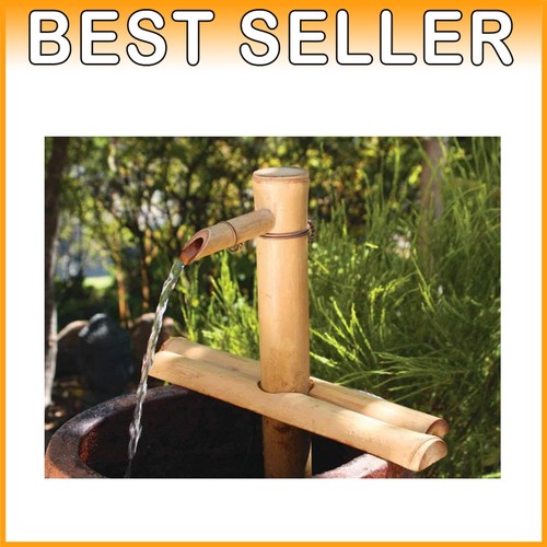 Handcrafted bamboo fountain - bamboo,
