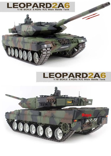 Heng long leopard 2a6 - 1/16,