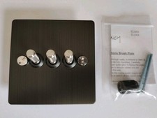 Buster & Punch 3G TOGGLE SWITCH / SMOKED BRONZE PLATE / STEEL