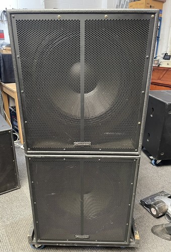 Pioneer 118s bass bins pair - bass,