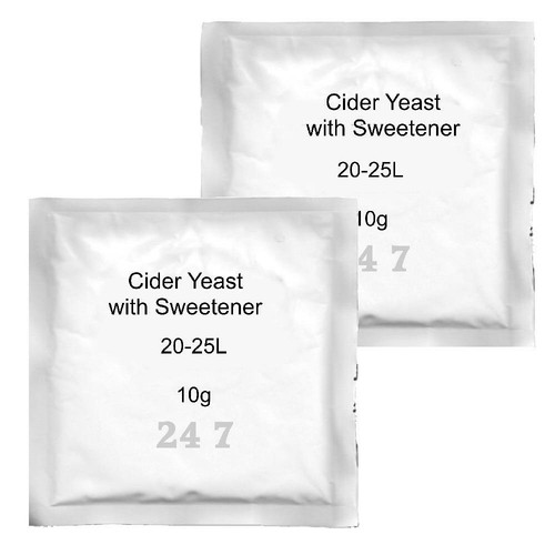 Cider yeast with - 2x,
