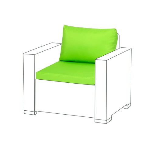 2pc replacement cushion - 2pc, pads