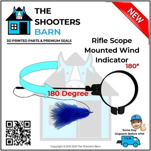 Air rifle scope mounted wind - rifle,