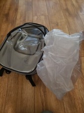 motorcycle tank cover & bag Honda vfr vtec 2002-2013 grey leather good condition