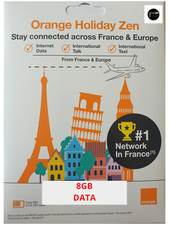 Data Sim Orange Holiday France