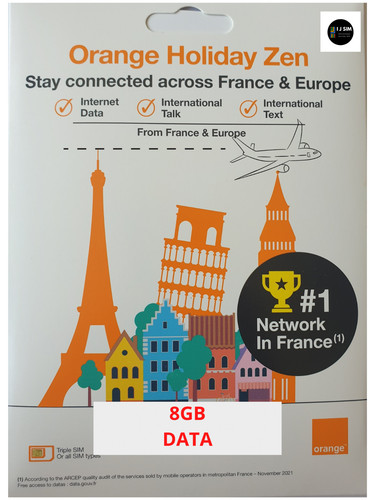 Data sim orange holiday - data,
