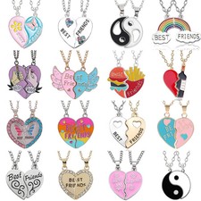 2 Pc Couple Necklace Best