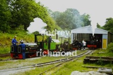 Alan George Narrow Gauge Steam Locomotive 1994 Original 35mm Slide