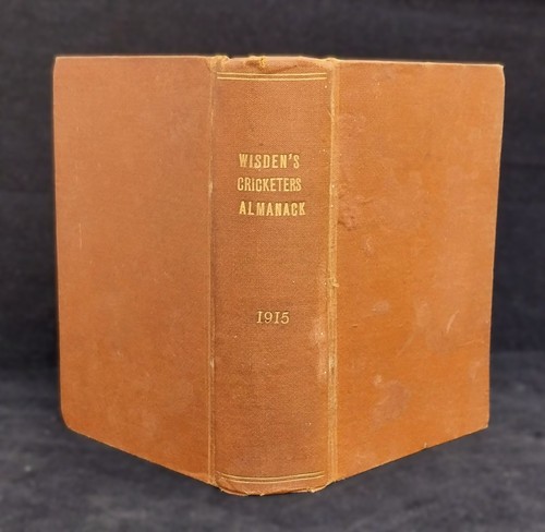 1915 wisden cricketers - wisden, cricketers'