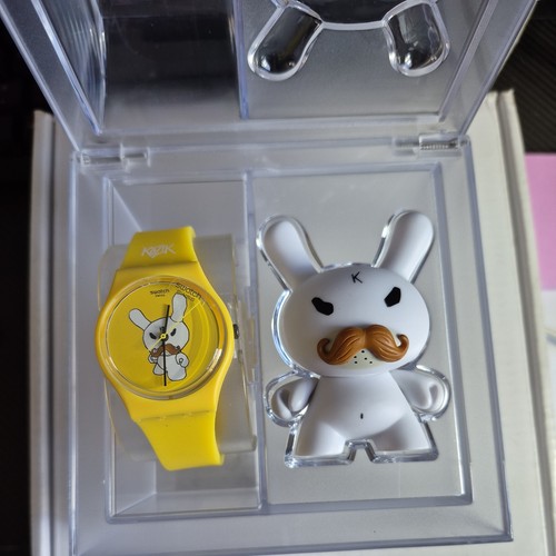 Swatch kidrobot watch - kidrobot, ski
