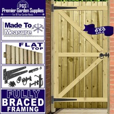 Custom wooden garden gate - custom,