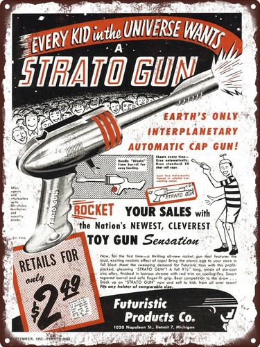 1952 futuristic toy strato - futuristic,