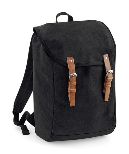 Vintage canvas rucksack