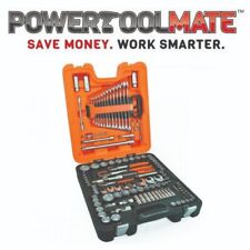 Bahco S138 Socket Set 138pc Metric 1/4" 3/8" 1/2" Ratchet Extension Bars Spanner