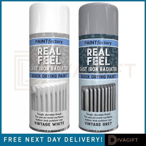 Radiator grey white spray - grey,