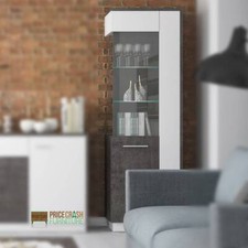 ZINGARO TALL GLAZED DISPLAY