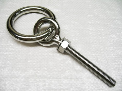 Stainless steel ring eye bolt - stainless,