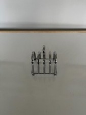 SILVER PLATED 5 BAR 4 SLICE