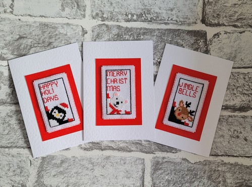 Christmas cards cross - cards,