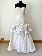 ◾️ Ian Stuart  |  Encore  |  Size 12  |  Pale Gold Wedding Dress
