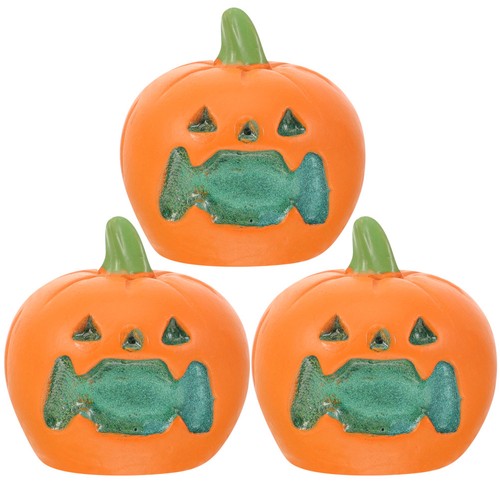 Pcs table mini pumpkin fish - 3,