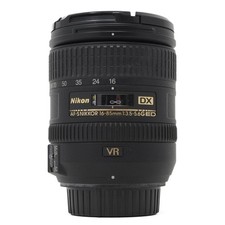 Used Nikon AF-S 16-85mm F3.5-5.6G ED Lens (Hood SH43562)