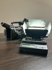 ? Sony DSR-PD150P DVCAM Kit – 2 Batteries, Charger & LED Light – Used