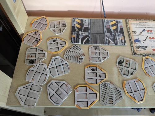 Assorted space crusade parts - assorted,
