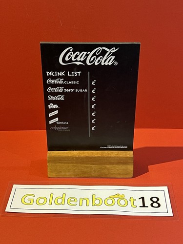 Official coca cola chalk - chalk, board
