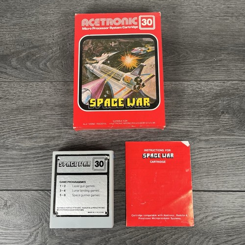 Space war game - game, cartridge