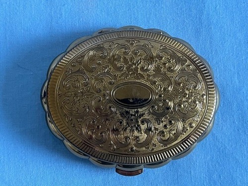 Vintage musical face powder - vintage,