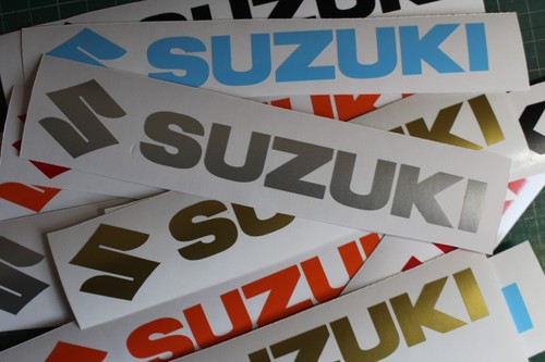 Decals suzuki stickers - (x2),