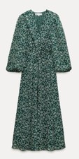 Zara Green Midi Maxi Dress