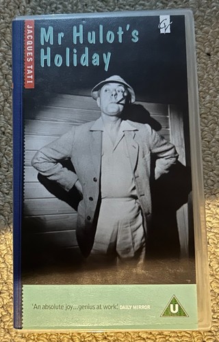 Hulot holiday vhs - holiday,