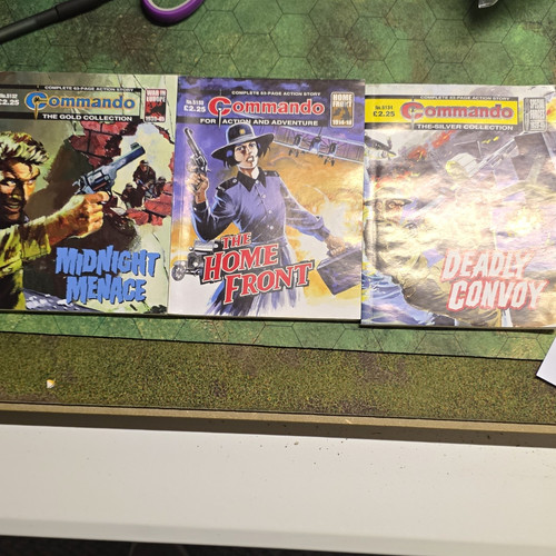 Commando war comic book lot - comic,