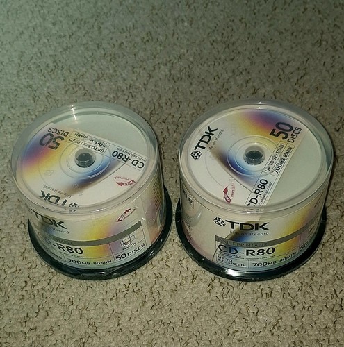 Tdk r80 700mb 80 min - 2, x