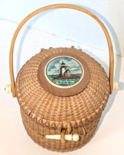 Vtg Nantucket Basket