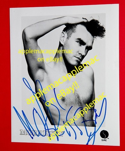 Morrissey signed autographed - morrissey,
