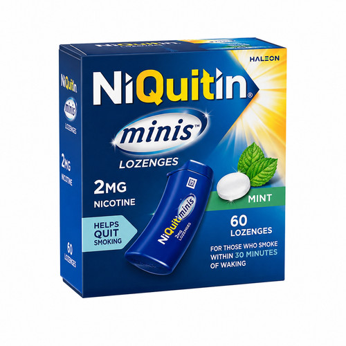 Niquitin minis 2mg mint - niquitin, 60