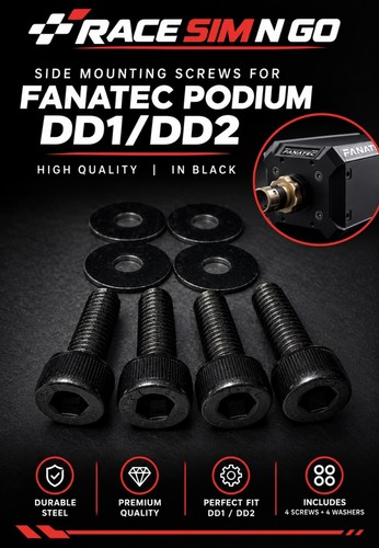 Fanatec podium dd1 - podium, side