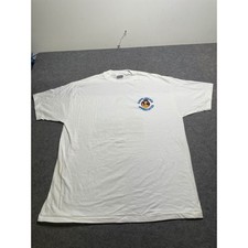 Hanes Beefy-T Tennis Graphic Tee Vintage Style T-Shirt X Large