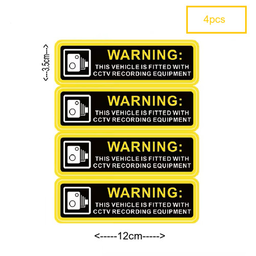 Warning this vehicle - 4,