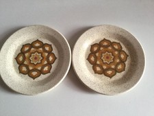 Royal Worcester palisades kalabar vintage x2 side plates