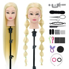 30" Salon Hair Training Head