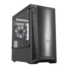 Cooler Master MasterBox MB320L Black Mid Tower Case Red LED 120mm Rear Fan USB