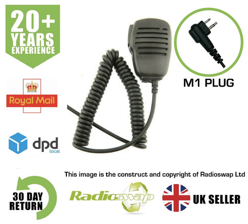 Speaker mic with earpiece - with,