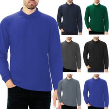 Mens Long Sleeve Polo