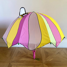 Children's Umbrella Design Lotus Flower 3D Bee Pink Girl Kidorable NEW Polyester