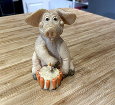 Piggin’ Happy Birthday 1995 Ornament by David Corbridge Vintage – No Box