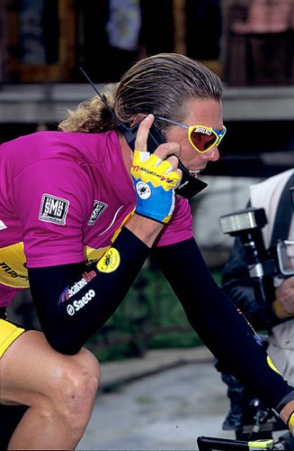 Mario cipollini makes phone - mario,